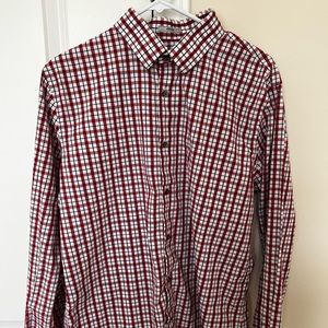 Express Checkered Dress Shirt